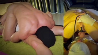 Oil Massage Temptation: Anal Play Unleashed