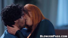 Busty redhead Lauren Phillip pussy drilled by horny Rico Hernandez