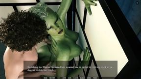 Lesbian Sex Spectacle Turns Into Wild Fucking Session With Big Boobed Anime Girls