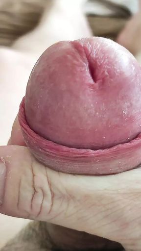 Cumshot close up.