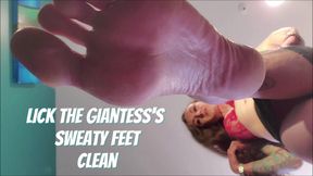 Lick Giantess Foot Sweat
