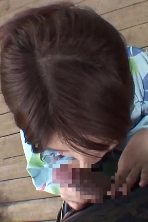 Asian Gheisha suck my big cock