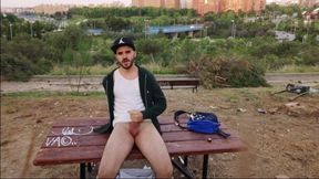 Jerking in a park