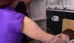gela fucks with a service man