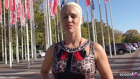Berlin Event Picks Up Busty Pornstar for Hot Action