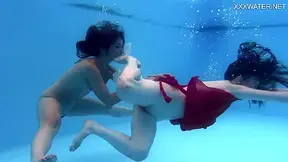 Marfa Touches Darling In The Pool With Emerald Ocean