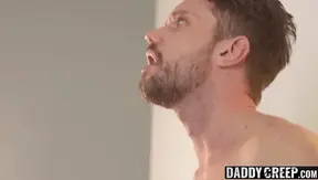 Seduced by StepDaddys Massive Cock — Raw Kitchen blowjob, No Condom Ride