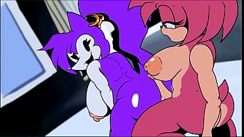 needIemouse shantae X amy rose sonic the hedgehog