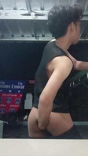 Anal Fisting in Public Place
