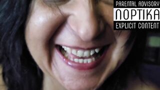 Superblowjob and creampie inside the mouth of the number 1 Italian skank