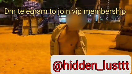 New smriti jain aka shamy laura Goa Beach night nude publicly  dare contact @hidden_lusttt on telegram