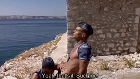I Am a Hung Military Jock and I Get Drilled Anal by My Young Muscle Lover and Take His Cum