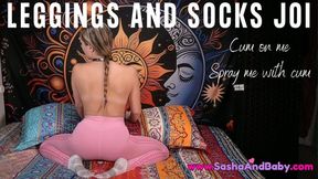 Leggings and Socks JOI - Ankle Socks - Jerk Off Instruction - Cum on Tits - Cum Begging - Cum Countdown - JOI Games - Jerk on Me - Glaze Me - Sock Fetish - Jerk Off Encouragement - Spandex