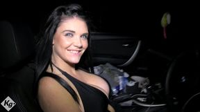 cock addicted big tits teen tessa thrills is back for another amateur dogging cock sucking cum eating session