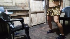OU HAVE TO BE MINE!! STEPMOTHER CUSTOMIZES A MILITARY LINGERIE TO SEND AN EROTIC VIDEO TO HER STEPSON