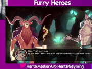 Offering a magic hand! Furry Heroes #2 W/HentaiGayming