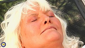 Horny Young Lesbian Has Sex With A Kinky Grandma - MatureNL