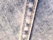 Twink wet fart in jeans