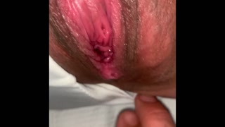 Slutwife Close up fucking squirting masturbating