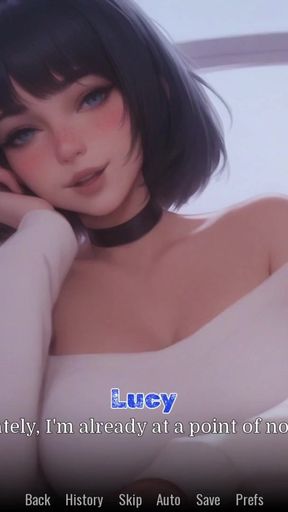 Obsessed Lucy 08 By VNGTrash - Lucy can't wait to fuck her friend for his birthday   Clip 3
