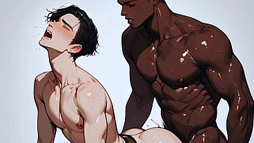 Asian femboy gets fucked in the ass by BBC building manager. ANIME HENTAI PINOY