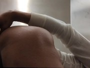 Pineapple in my ass squirting and jacking off in the car very horny fruity freaky Friday big dick bl