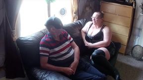 Part 1&quot;- Domina Satana interview Slave Andrew &amp; sissifying