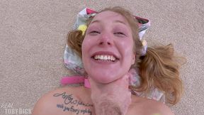 fucking crazy fucking with two insane girls! strapon, rimming, slapping, threesome, squirting olympic-style