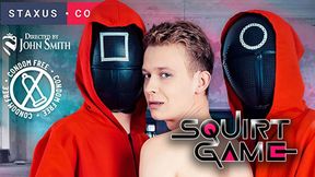 Squirt Game 01 :: Handsome boy is torment to his heart&#039;s content in this version of Squirt Game