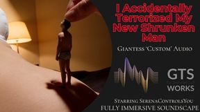 I Accidentally Terrorized My New Shrunken Man - Giantess Mouthplay Pre-Vore POV Audio by GTS Works [MP3 CUSTOM]