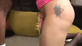 Tattooed European Stunner Gets Lucky with Giant Rod