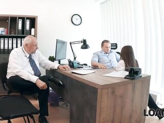 LOAN4K. She enticed a manager and came out as a winner