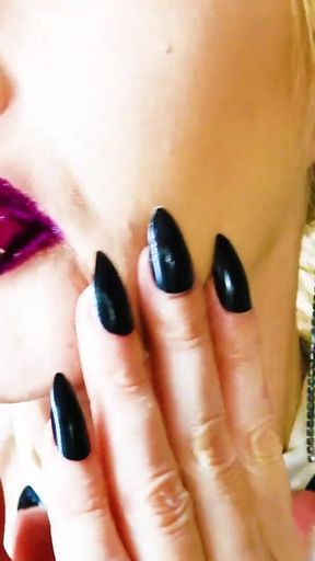 Femdom Lipstick Sexkisses