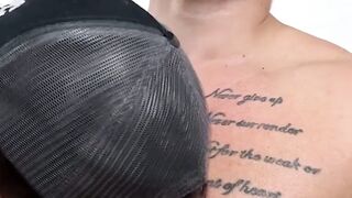 Sweaty Sausage Fest JB Icemans Pits Make Dan Edwards Squirm in Pleasure!