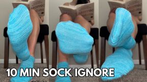 Ignoring You in Colorful Socks Ivys Feet Footivities