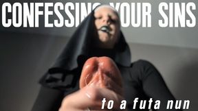 Confessing your sins to a futa nun