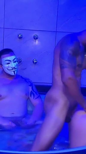 Eater, Cuckold and Wife in the Bathtub