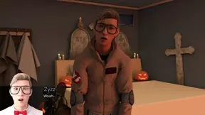 Creampied old nerdy 3D Asian teen sexbot gone wrong