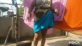 indian desi lady outdoor working enjoying porn with boy friend