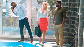 Slutty Real Estate Agent Blanche Bradburry Takes Airtight BBC Gangbang GP2217