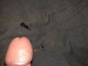 Slow Motion Cumshot by Teen with Big Cock