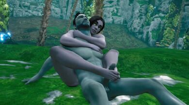 Alcina Dimetrescu’s Towering Fetish Footjob in Resident Evil Parody