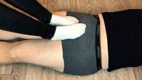 Sockjobs And Socks Worship with Cum on Anita's Socks