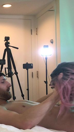 Goth Sissy Jade Madison Deepthroating Dick - Compilation 6