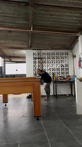 Playing Billiards While Leaving Bad Melli Completely Naked