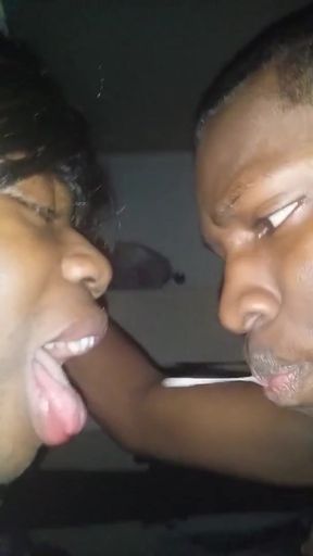 Captivating moment from "SPIT IN MY MOUTH"