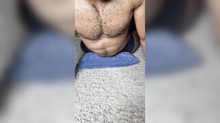 Dry SMASHING my cushion to whip out high sexual stress - MITTS-FREE-FOR-ALL cum shot