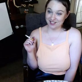 Smoking Mistress does a double beta show on her C2C session.