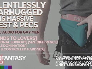 [M4M] Relentlessly Bearhugged & Smothered In His Giant Chest and Pecs [Gentle Slavemaster Bottom Speaker] [Homosexual ASMR Roleplay] [Size Difference] [Comfort]