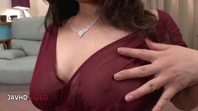 Passionate MILF Engages in Steamy Threesome Adventure with Two Men